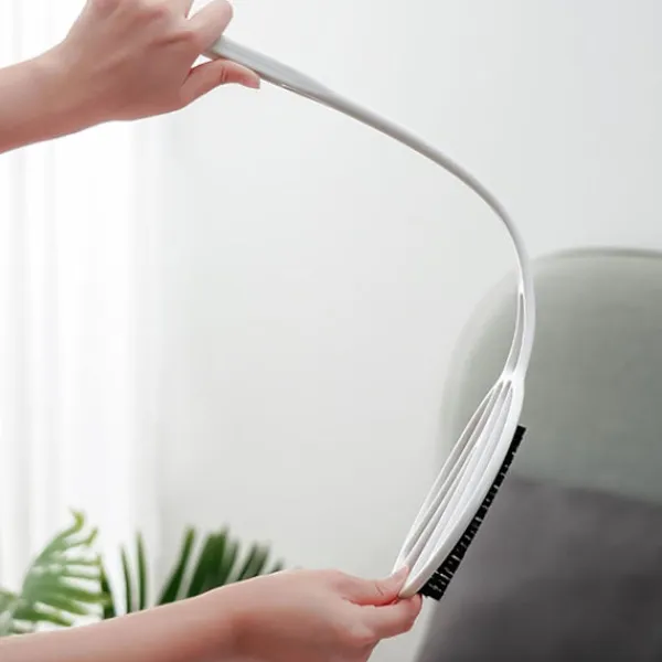 Clearance OCEAN Mattpiska - Täckpiska med långt handtag | Manuell dammvippa för möbler | Mattpiska för dammborttagning