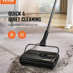 Online Mattpiska, 7,87 tum svepningsvägar, 300 ml dammbehållare kapacitet för hemmakontorsmattor Hårda ytor