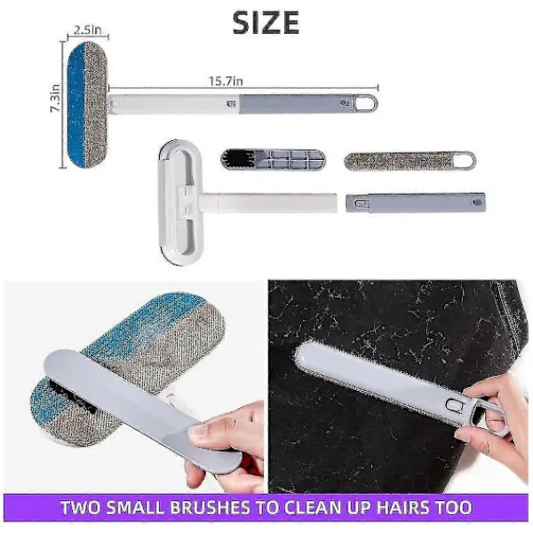 Hot Möbel, hundhårsborttagare för soffa, återanvändbar R, djurhårsborttagningsverktyg, mattkratta för husdjur - Yogu