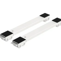 Best Möbelflyttare för tvättmaskin, justerbara möbelhjul, bärbar rullbas för tvättmaskin, torktumlare, kylskåp - Vit