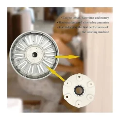 Mbf618448 Bricka Rotor Nav För Lg Tvätt Bricka Rotor Nav 4413er1001c 4413er1002a 4413ea1002b Tvätt white