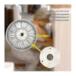 Best Mbf618448 Tvättmaskin Rotor Nav För Lg Tvättmaskin Rotor Nav 4413er1001c 4413er1002a 4413ea1002b Tvätt-Bra white
