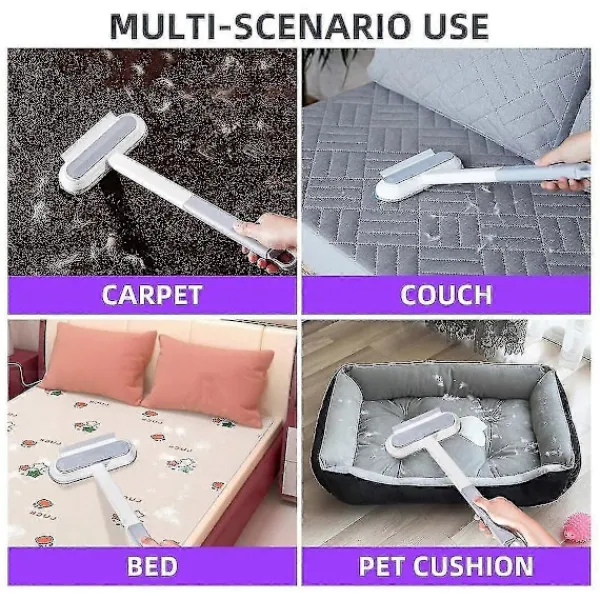 Best Möbler, hundhårsborttagare för soffa, återanvändbar R, husdjurshårsborttagningsverktyg, mattkratta för husdjur - Yogu