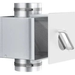 Sale Metall Torktumlare Luddfilter, Inomhus Torktumlare Ventil med Luddbehållare, Passar i 2x4 Väggram/Väggens Yta As Shown