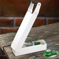 Online Metallburkkross - Återvinningsverktyg för aluminiumburkar, Kraftig Stor Burkkross, Kraftig Plåtburkkross, Läskburkkross för Aluminium