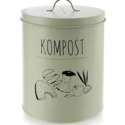 Best Northix Metallkökskompostbehållare med kolfilter, 8L, grön