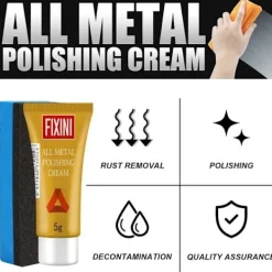 Online Generic Metallpoleringspasta, metall- och aluminiumrengörare, rostborttagare för botten av kökskastruller, kräm av