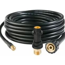 Outlet 10-meters högtryckstvättslang, kompatibel med 160 bar högtryckstvättar - rörrensare/avloppsrensare