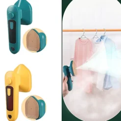 New Micro Steam Iron Handhållen Garment Steamer ROSA Pink