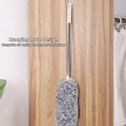 Discount Mikrofiber Dammborste Utdragbar Dammvippa Multifunktionell Dammuppsamlare för Rengöring Högt Tak, Persienner, Möbler, Bilar 7pcs