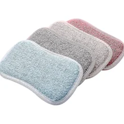 Online Mikrofiber Dubbelsidig Disksvamp, 8-pack Diskrengöringsmedel