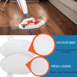 Best Mikrofiber ersättningspads för Polti Vaporetto ångmopp 6-pack