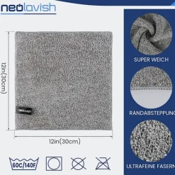 Discount Mikrofiber hushållspapper - 6-pack - Köksrullar - Allround