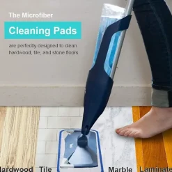 Best Mikrofiber Moppduk, Ersättningsrengöringspads, 6 st, Passar Bo