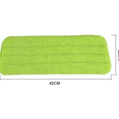 Outlet Mikrofiber Moppduk, 3-pack Ersättningsrengöringspads Moppdyna, Haken och Slinga Vått och Torrt