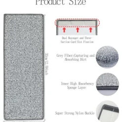 Outlet Mikrofiber Rengöringsduk Multipurpose för Hemmakontor Hårda Trägolv Marmor Kakel 32x12cm 10-pack