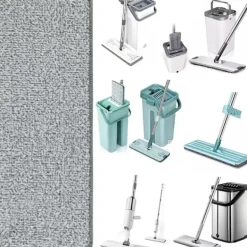 Outlet Mikrofiber Rengöringsduk Multipurpose för Hemmakontor Hårda Trägolv Marmor Kakel 32x12cm 10-pack