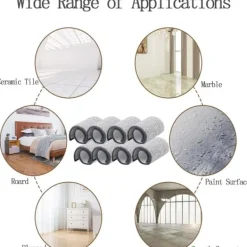 Outlet Mikrofiber Rengöringsduk Multipurpose för Hemmakontor Hårda Trägolv Marmor Kakel 32x12cm 10-pack