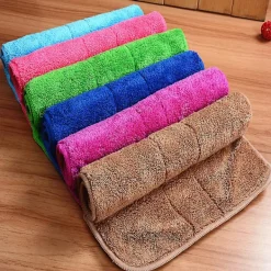 Mikrofiber rengöringsduk, 6-pack, storlek: 25 x 35 cm