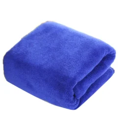 Discount Mikrofiber Rengöringsdukar, Icke-slipande, Återanvändbara & Tvättbara - 31.4x70.8" Royal Blue (2-pack)