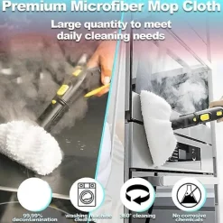 Best Mikrofiberduk Set Tvättbar Mikrofiberduk för Ångrengörare EasyFix SC 2, SC 3, SC 4, SC 5