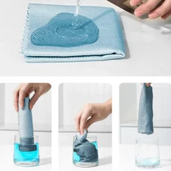 Hot DAO Mikrofiberdukar Rengöringsdukar 10 Fiskfjäll Rengöringsdukar 40x30cm (Slumpmässig Färg), Miljövänlig Återanvändbar Handduk för Rengöring av Bilglas Wi [DB] | Fyndiq