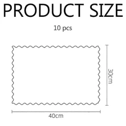 Hot DAO Mikrofiberdukar Rengöringsdukar 10 Fiskfjäll Rengöringsdukar 40x30cm (Slumpmässig Färg), Miljövänlig Återanvändbar Handduk för Rengöring av Bilglas Wi [DB] | Fyndiq