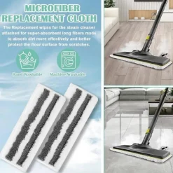Mikrofiberdukset för Easyfix SC1 SC2 SC3 SC4 SC5 Ångmopp Tillbehör, Tvättbar Mikrofiber