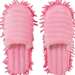 Hot Mikrofibertofflor golvrengöring mopp hem dammsugning tofflor avtagbara moppningsskor rengöringsverktyg rengöringstofflor