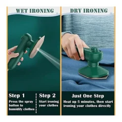 Hot Mikrostångjärn, mini USB-ångstrykjärn, professionellt bärbart handhållet hushållsångstrykjärn för kläder, lämpligt för familj och resor