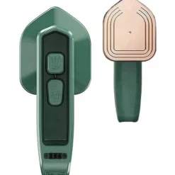 Sale Mikrostrykjärn, handhållet hushålls ångstrykjärn hopfällbart bärbart ministrykjärn, reseplaggångare, stödjer torr- och våtstrykning