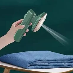 Sale Mikrostrykjärn, handhållet hushålls ångstrykjärn hopfällbart bärbart ministrykjärn, reseplaggångare, stödjer torr- och våtstrykning