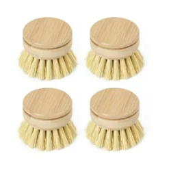 New Miljövänliga Ersättningsborsthuvuden för Diskborste • Trä Diskborsthuvuden 2-pack Beijiyi