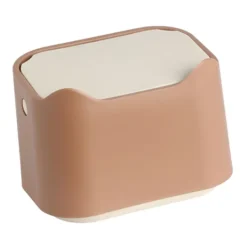 New Mini Bänksoptunna Avfallskorg för Bänkskiva Bord Bredvid Kaffe 17.5x13x13.5cm