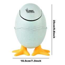 Online Mini Bordspapperskorg Med Äggskalslock Söt Papperskorg Flip