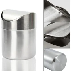 Outlet unbranded Mini Bordssopbehållare i Rostfritt Stål, 1,5L Kapacitet