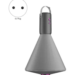 Outlet Mini bärbar klädtork, rese torkskåp, endast lämplig för damunderkläder, sportkläder, kläder EU-kontakt A