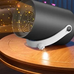 Outlet Mini bärbar klädtork, rese torkskåp, endast lämplig för damunderkläder, sportkläder, kläder EU-kontakt A