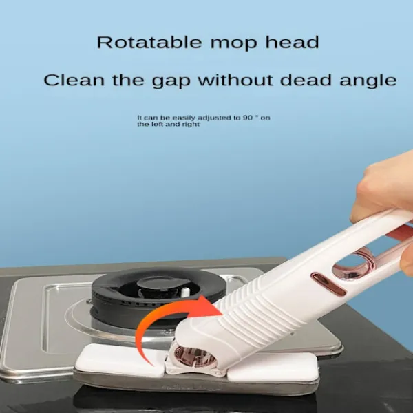 Outlet Mini Bärbar Mopp Handfri Pressmopp