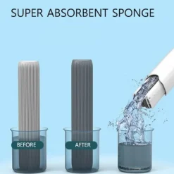 Outlet Mini Bärbar Mopp Handfri Pressmopp