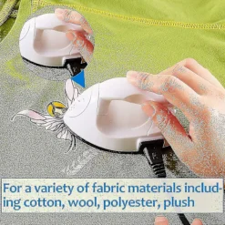 Discount Selected deals Mini Craft Iron Mini Värmepress Mini Strykjärn Bärbar Handhållen Värmepress Liten Strykjärn Med Laddningsbas White