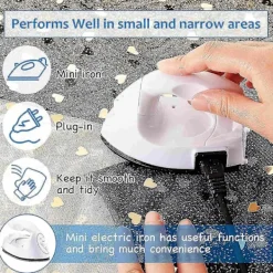 Best Mini Craft Iron Mini Värmepress Mini Strykjärn Bärbar Handhållen Värmepress Liten Strykjärn