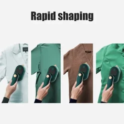 Mini Elektrisk Ångstrykjärn för Hushåll, Portabel Våt- och Torrstrykningsmaskin, Roterande Handhållet Klädstrykjärn