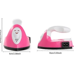 New Mini Elektrisk Strykjärn Bärbar Kläder Elektrisk Sömnadsstrykjärn Perfekt för Researtiklar Snabb Strykning