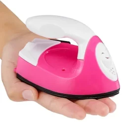 Best Mini Elektriskt Strykjärn Litet Portabelt Rese Hantverk Kläder Sömnadstillbehör