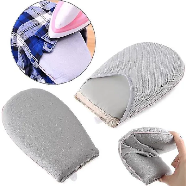 Mini Handhållen Strykdyna Sleeve Board Hållare Värmebeständig handske
