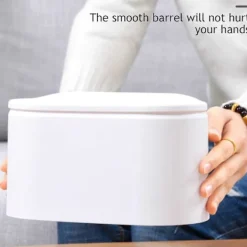 Online Mini Kontor Kreativ Plast Täckt Papperskorg Kök Vardagsrum Student Sovsal Skräppress