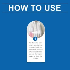 Online Mini ångmaskin för resor