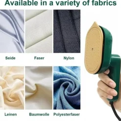 Best Mini Ångstrykjärn - Bärbar Handhållen Ångstrykjärn - 180° Roterande Handtag