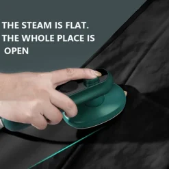 Outlet Mini ångstrykjärn, bärbar, ångstrykjärn, mini strykjärn, 80 ml vattentank, för hemmet, resor